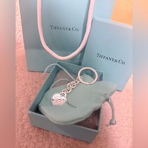 Silver Heart Key Holder